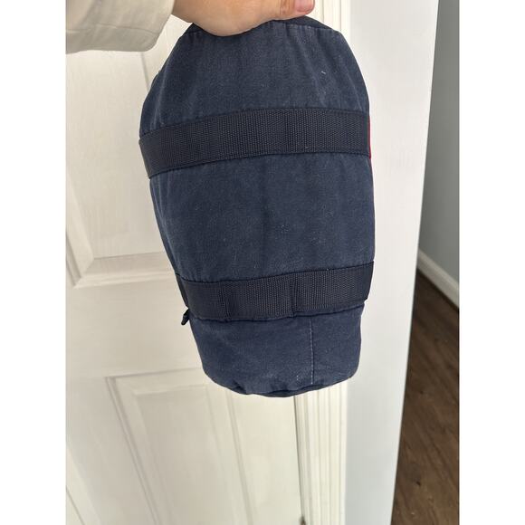 Vintage Tommy Hilfiger Travel Gym Duffle Shoulder Bag Spellout Logo 90s Small - Picture 14 of 16